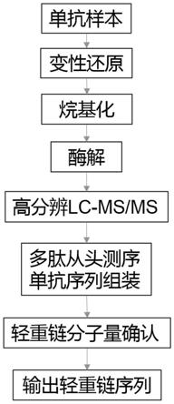 一种基于质谱的单克隆抗体从头测序方法与流程